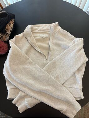 American tall crop quarter zip